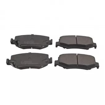 Jeu de 4 plaquettes de frein arrière FEBI BILSTEIN 116305