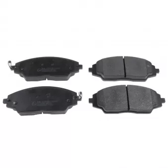 Jeu de 4 plaquettes de frein avant FEBI BILSTEIN 116310