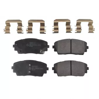 Jeu de 4 plaquettes de frein avant FEBI BILSTEIN