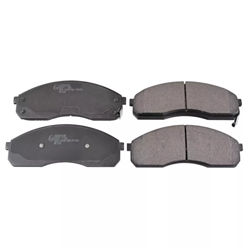 Jeu de 4 plaquettes de frein avant FEBI BILSTEIN 116314