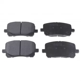 Jeu de 4 plaquettes de frein avant FEBI BILSTEIN 116320