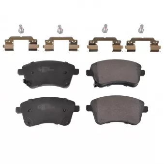 Jeu de 4 plaquettes de frein avant FEBI BILSTEIN 116321