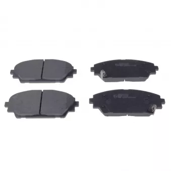 Jeu de 4 plaquettes de frein avant FEBI BILSTEIN 116323