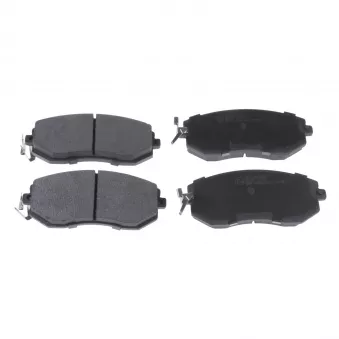 Jeu de 4 plaquettes de frein avant FEBI BILSTEIN 116326