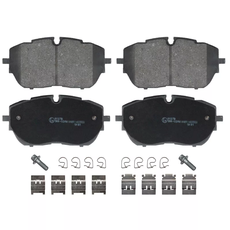 Jeu de 4 plaquettes de frein avant FEBI BILSTEIN 116342
