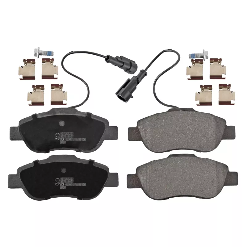 Jeu de 4 plaquettes de frein avant FEBI BILSTEIN 116343