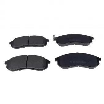 Jeu de 4 plaquettes de frein avant FEBI BILSTEIN 116347