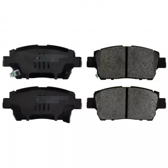 Jeu de 4 plaquettes de frein avant FEBI BILSTEIN 116350