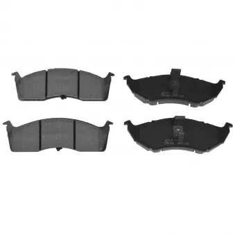 Jeu de 4 plaquettes de frein avant FEBI BILSTEIN 116366