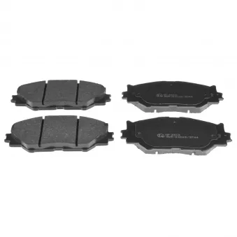 Jeu de 4 plaquettes de frein avant FEBI BILSTEIN 116369