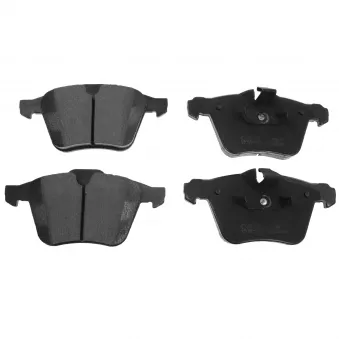 Jeu de 4 plaquettes de frein avant FEBI BILSTEIN 116374