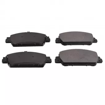 Jeu de 4 plaquettes de frein avant FEBI BILSTEIN 116379