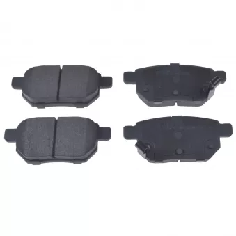 Jeu de 4 plaquettes de frein arrière FEBI BILSTEIN 116390