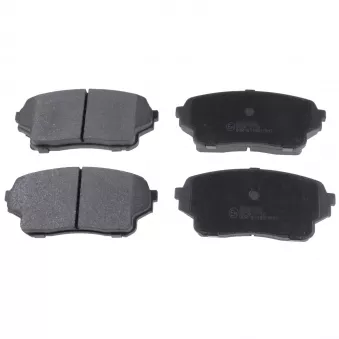 Jeu de 4 plaquettes de frein avant FEBI BILSTEIN 116391