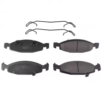 Jeu de 4 plaquettes de frein avant FEBI BILSTEIN
