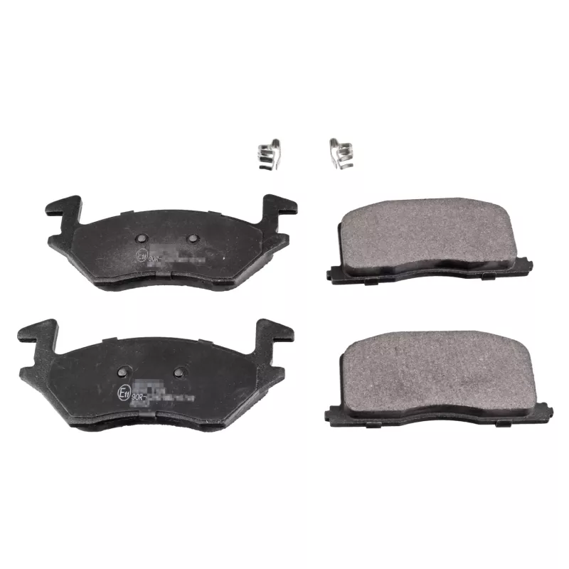 Jeu de 4 plaquettes de frein avant FEBI BILSTEIN 116393
