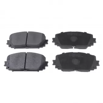 Jeu de 4 plaquettes de frein avant FEBI BILSTEIN 116401