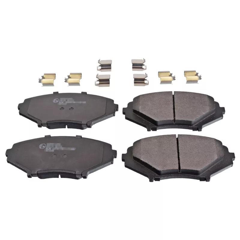 Jeu de 4 plaquettes de frein avant FEBI BILSTEIN 116404