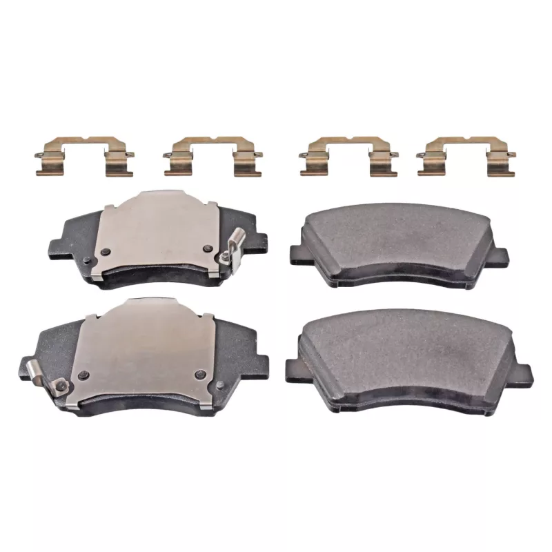 Jeu de 4 plaquettes de frein avant FEBI BILSTEIN 116418