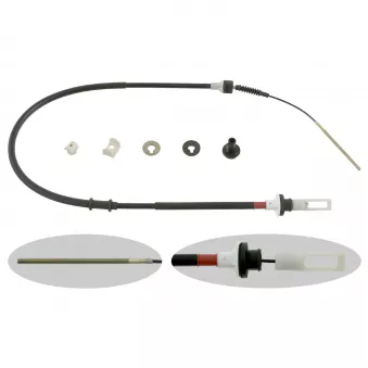 Tirette à câble, commande d'embrayage FEBI BILSTEIN 12756