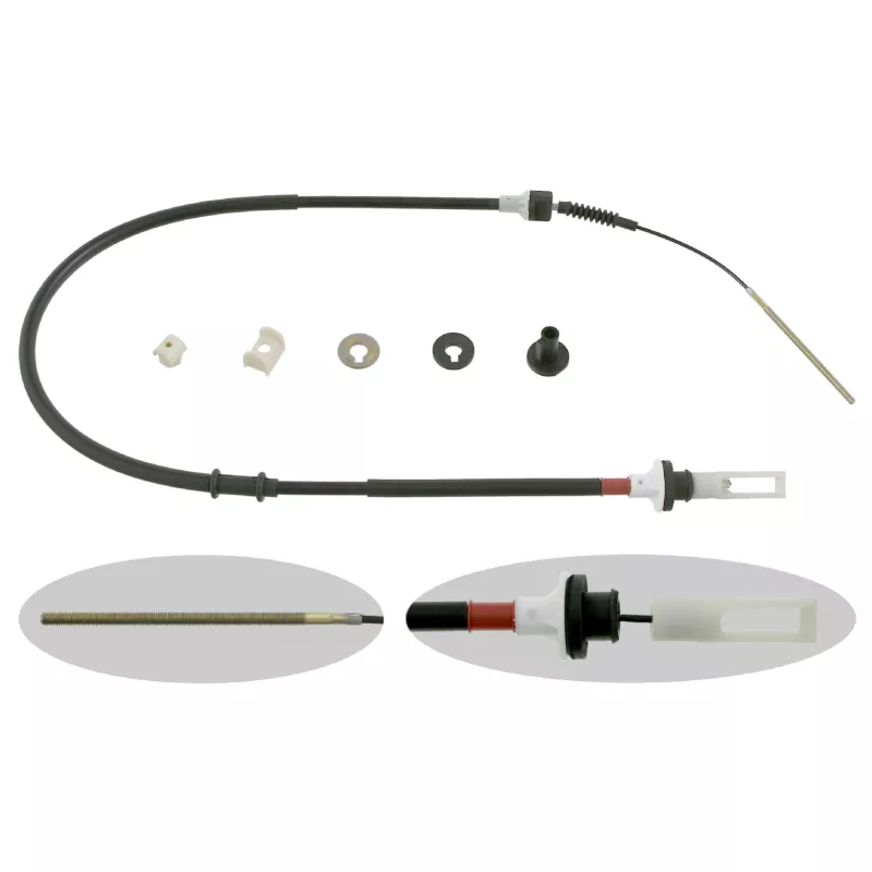 Tirette à câble, commande d'embrayage FEBI BILSTEIN 12756