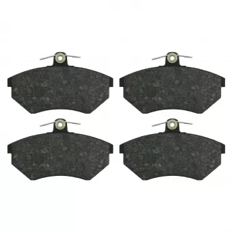 Jeu de 4 plaquettes de frein avant FEBI BILSTEIN 16008