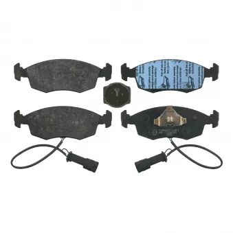Jeu de 4 plaquettes de frein avant FEBI BILSTEIN 16022