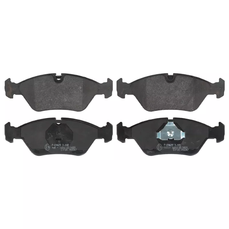 Jeu de 4 plaquettes de frein avant FEBI BILSTEIN 16026