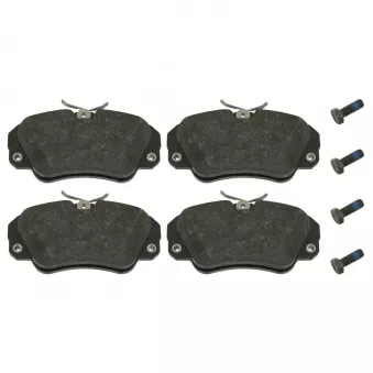 Jeu de 4 plaquettes de frein avant FEBI BILSTEIN 16031
