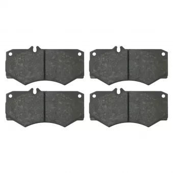 Jeu de 4 plaquettes de frein avant FEBI BILSTEIN