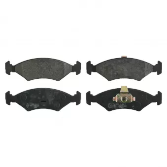 Jeu de 4 plaquettes de frein avant FEBI BILSTEIN 16040