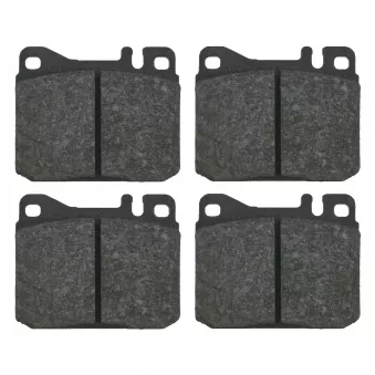 Jeu de 4 plaquettes de frein avant FEBI BILSTEIN