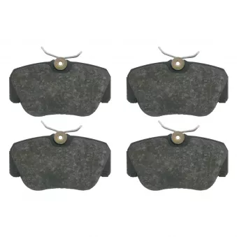 Jeu de 4 plaquettes de frein avant FEBI BILSTEIN 16061