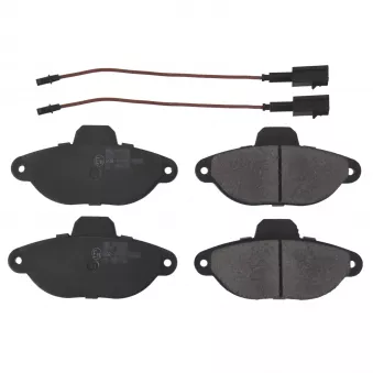 Jeu de 4 plaquettes de frein avant FEBI BILSTEIN
