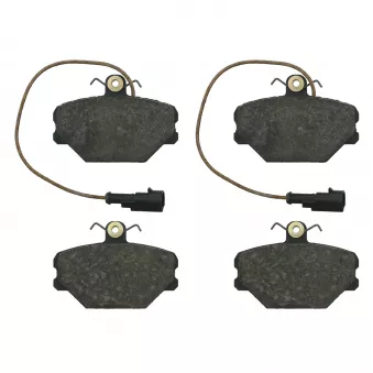 Jeu de 4 plaquettes de frein avant FEBI BILSTEIN 16086