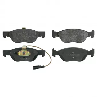 Jeu de 4 plaquettes de frein avant FEBI BILSTEIN 16091