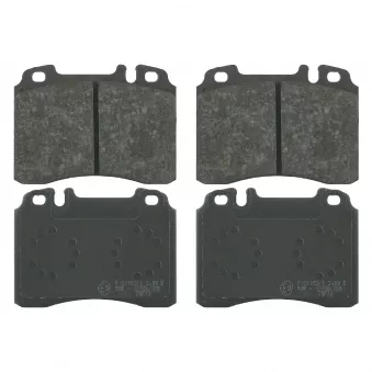 Jeu de 4 plaquettes de frein avant FEBI BILSTEIN 16095