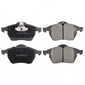 Jeu de 4 plaquettes de frein avant FEBI BILSTEIN