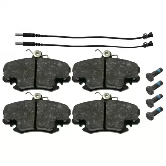 Jeu de 4 plaquettes de frein avant FEBI BILSTEIN