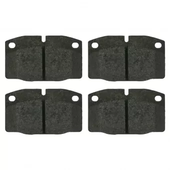 Jeu de 4 plaquettes de frein avant FEBI BILSTEIN 16203