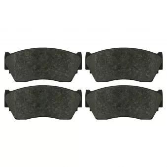 Jeu de 4 plaquettes de frein avant FEBI BILSTEIN 16204