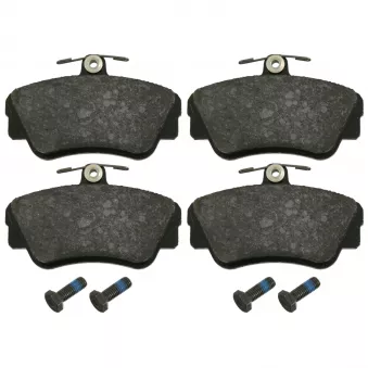 Jeu de 4 plaquettes de frein avant FEBI BILSTEIN 16210