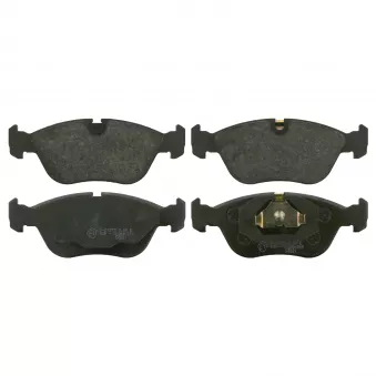 Jeu de 4 plaquettes de frein avant FEBI BILSTEIN 16212