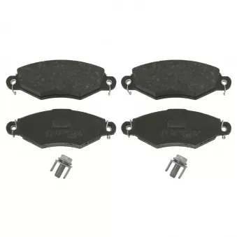 Jeu de 4 plaquettes de frein avant FEBI BILSTEIN 16226