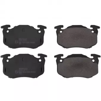 Jeu de 4 plaquettes de frein avant FEBI BILSTEIN