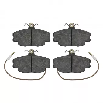 Jeu de 4 plaquettes de frein avant FEBI BILSTEIN 16241