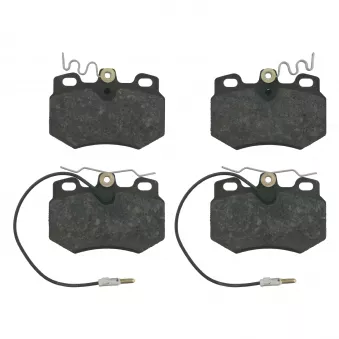 Jeu de 4 plaquettes de frein avant FEBI BILSTEIN