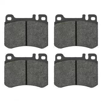 Jeu de 4 plaquettes de frein avant FEBI BILSTEIN 16246