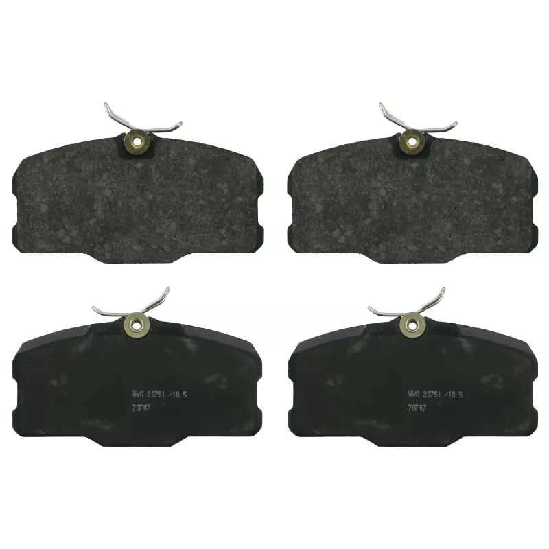 Jeu de 4 plaquettes de frein avant FEBI BILSTEIN 16248