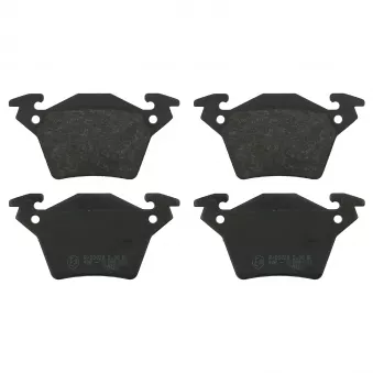 Jeu de 4 plaquettes de frein arrière FEBI BILSTEIN 16255